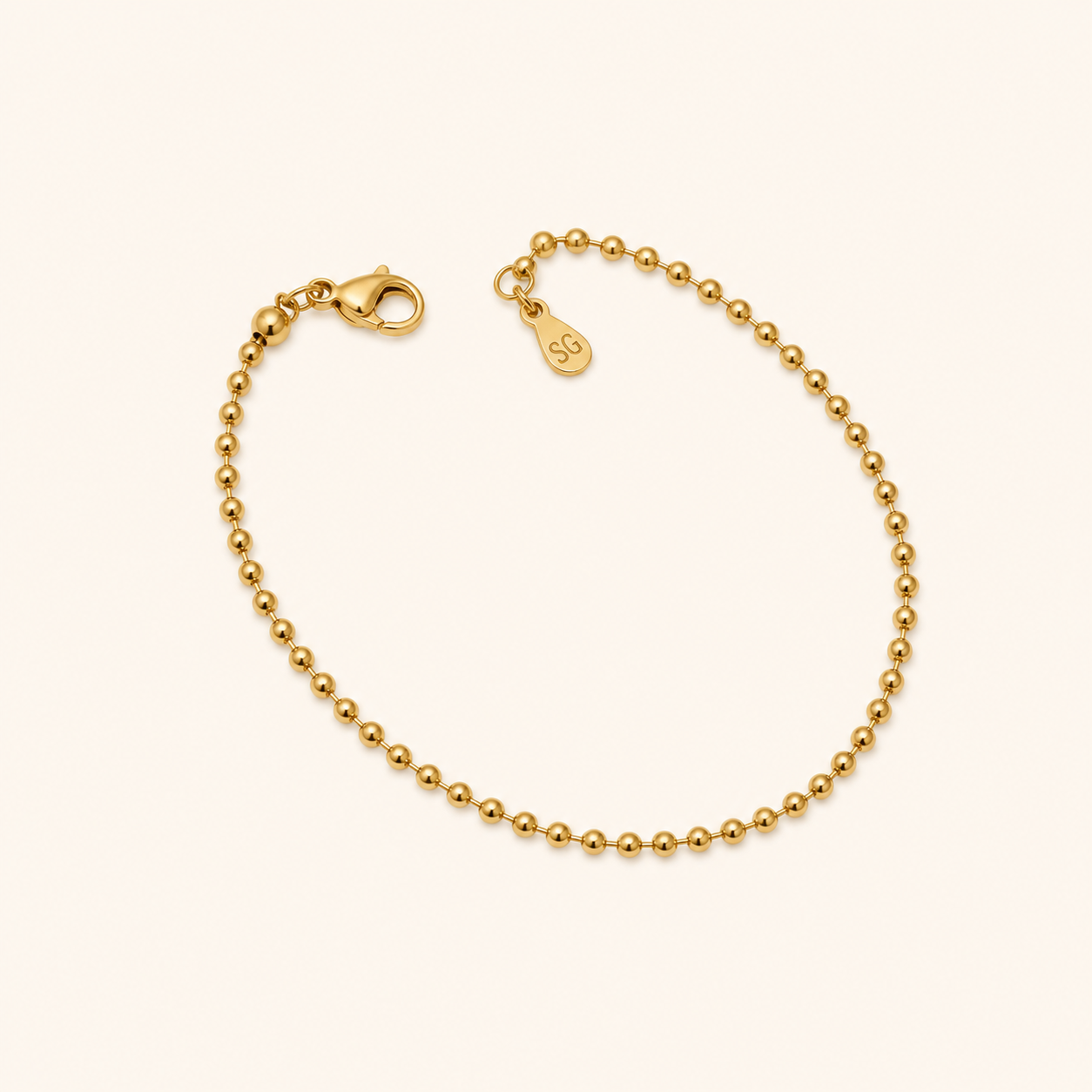 Golden Bead Bracelet