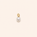 Golden Pearl Charm